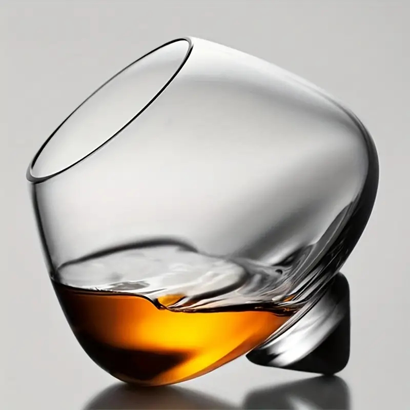 Whisky Beer And Wine - 250ml 위스키 안경 배꼽 맥주 회전