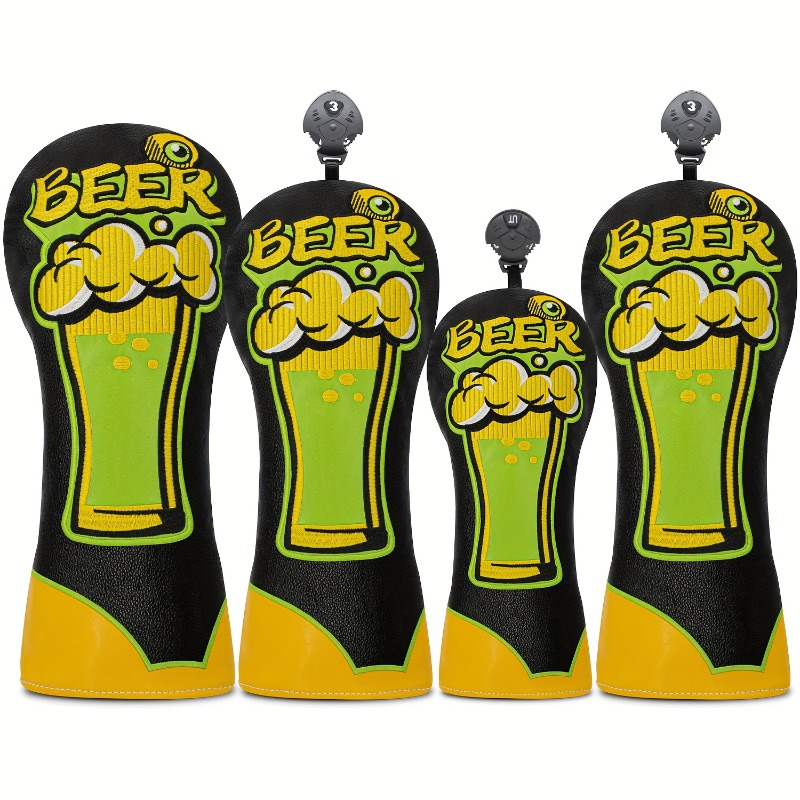 Beer & Wine Jockey Plaza Shopping - 골프 클럽 헤드 커버 - 맥주잔