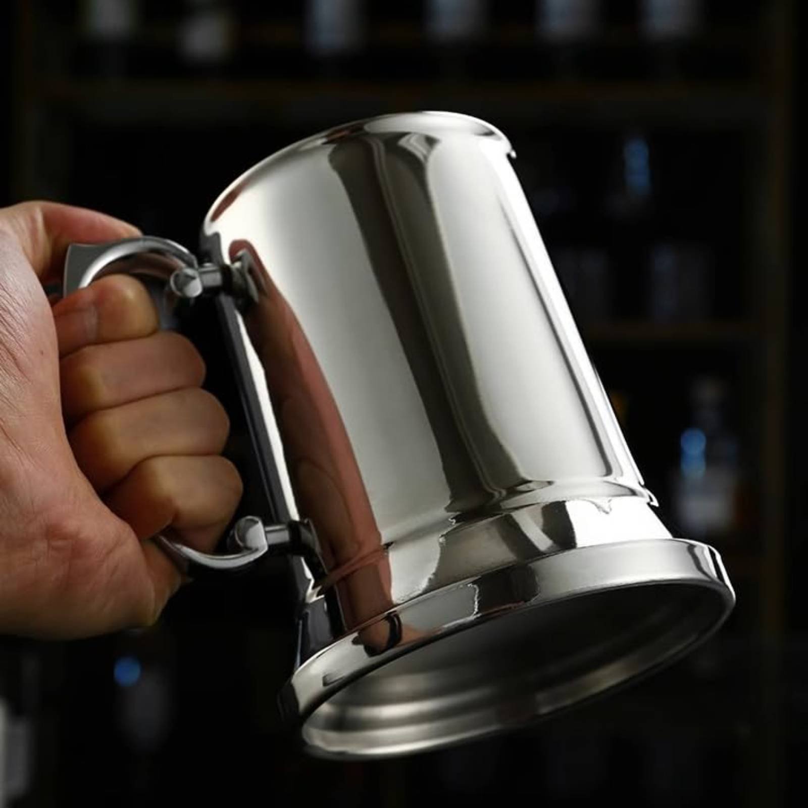 2개 혼합 음료 머그컵 금속 마감 스테인레스 스틸 맥주 - Beer Mug Handled 리뷰 및 가격