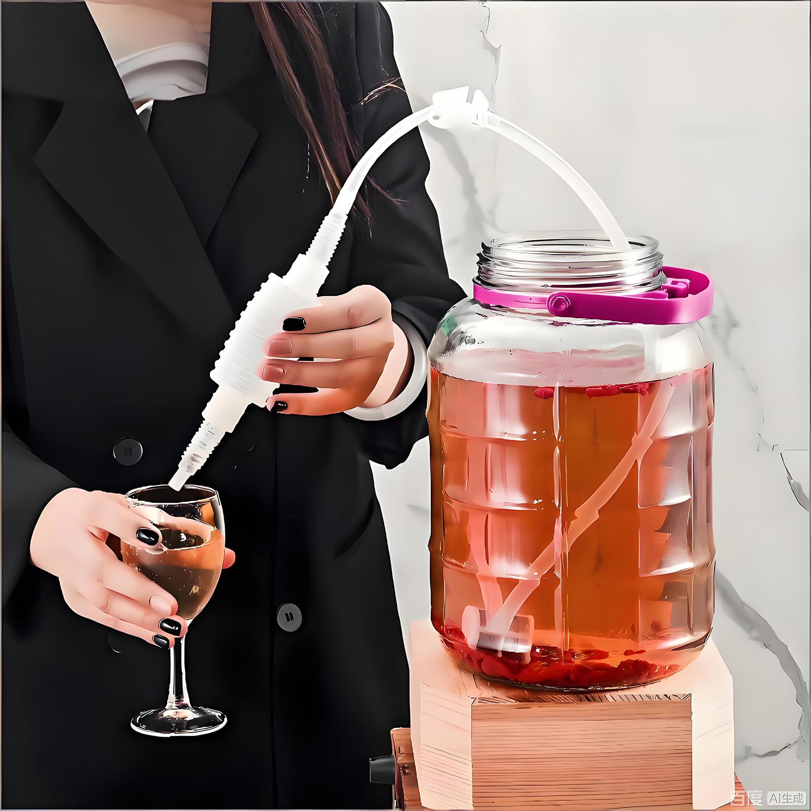 컴팩트 양조용 사이펀 펌프 호스 다용도 와인 제조 용품 - Wine Beer Making Supplies 리뷰 및 가격