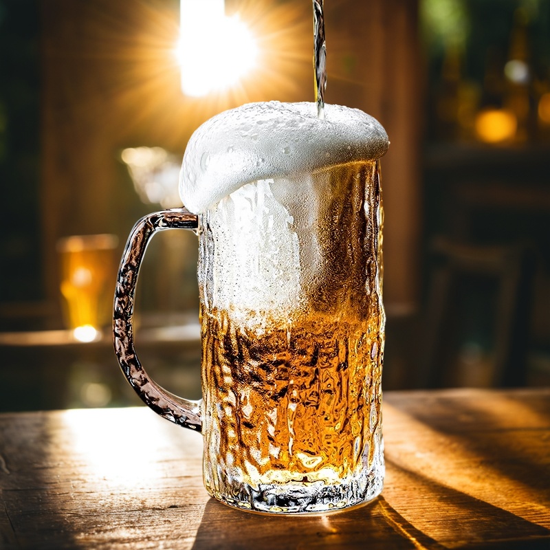 두꺼운 대용량 맥주잔 유럽 스타일 손잡이가 있는 유리  - Beer Mug Handled 리뷰 및 가격
