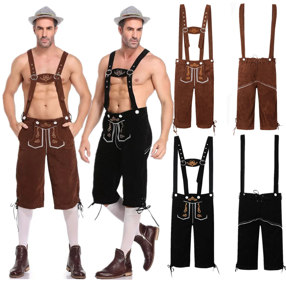 M-XXL 남자 독일 옥토버 페스트 Lederhosen - Beer & Wine Jockey Plaza Shopping 리뷰 및 가격