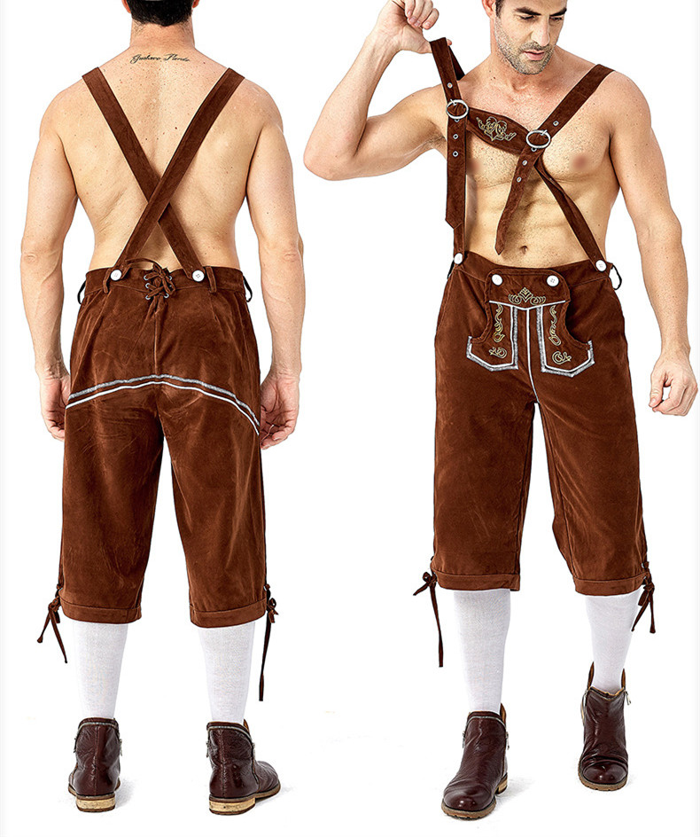M-XXL 남자 독일 옥토버 페스트 Lederhosen - Beer & Wine Jockey Plaza Shopping 리뷰 및 가격