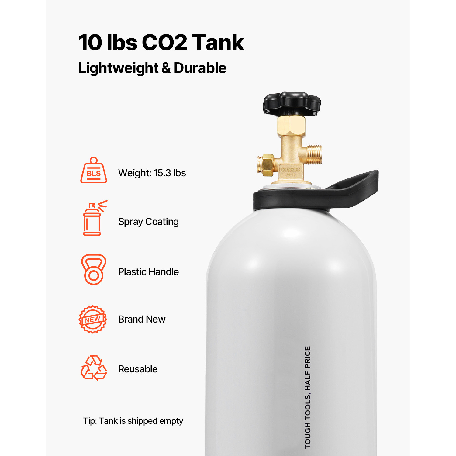 SucceBuy CO2 탱크 10 lbs 신형 알루미늄 - Beer & Wine Jockey Plaza Shopping 리뷰 및 가격